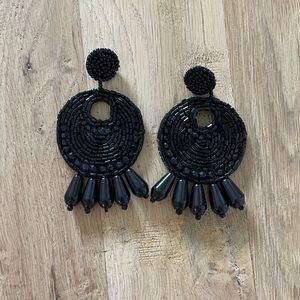 Kenneth Jay Lane Beaded Earrings